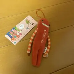 モケケ 福岡限定 めんたいこ ぬいぐるみ ストラップ