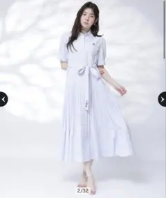 新品未使用♡Rirandture〈POLO BCSコラボ〉フリルシャツワンピース