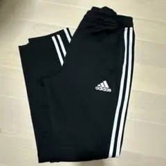 adidas 3本ラインパンツ S 黒
