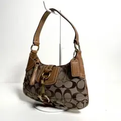 Coach Hampton Signature C Small Hand Bag