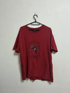 Polo by Ralph Lauren Tシャツ レッド　ストリート　y2k