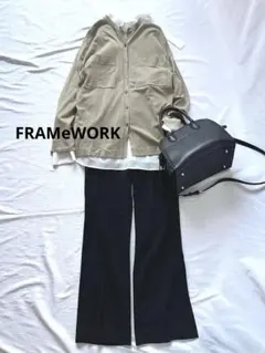 スリット スラックス