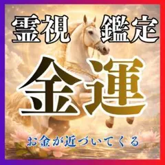 霊視鑑定　金運・占い・お金・転職・開運・借金