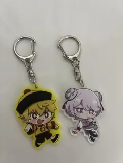 FENNEL はしゃ アクキー まとめ売り ふらっふダンス（踏ん張り）～わた毛はキーチェーン