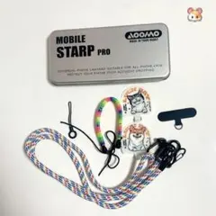 ♡スマホショルダーストラップ　収納ケース付き　落下防止　未使用品　アウトドア