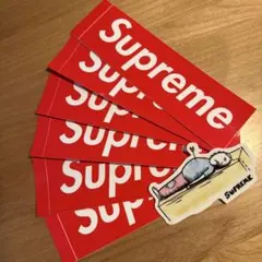 Supreme ステッカー 7枚セット 赤 ボックスロゴ他