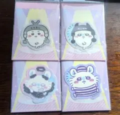 ！12:00まで！【ちいかわ】ダイカットステッカー 4点(ちいかわ・モモンガ)