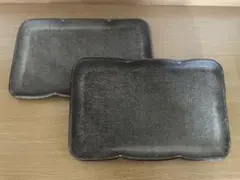 益子焼 大皿２枚セットのサムネイル
