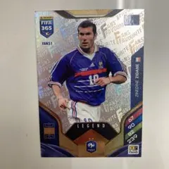 panini FIFA365 ZINEDINE ZIDANE