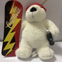 Coca-Cola ポーラーベア 白いクマ ぬいぐるみ　コカコーラ