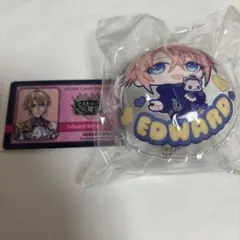オトメイト　パスポート風カード＆ちびキャラバルーンキーホルダー　エドワード
