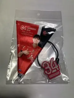 浦和レッズレディース34番平川選手25/26マッチデーミニガーランド