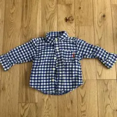 Hot Biscuits チェック柄シャツ 80
