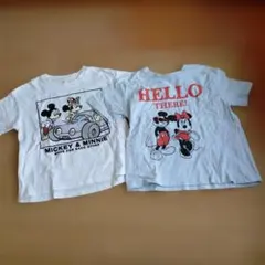 リトシーミッキー＆ミニー Tシャツ 2枚セット