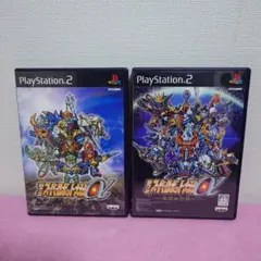 【PS2】　ソフト　第2次　/　第3次スーパーロボット対戦α　2枚セット