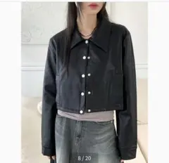 Musinsa AAKE LEATHER WASHED TEDDY JP - メルカリ