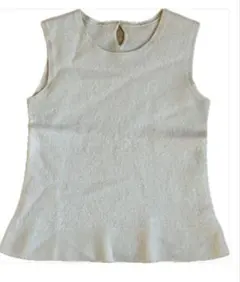 DES PRESノースリーブセーター