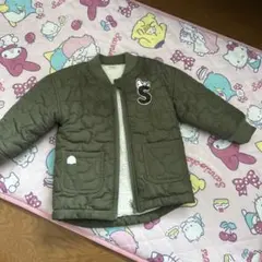オリーブグリーン キルティングジャケット