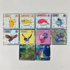 LOTTE（ロッテ）ポケモンウエハースチョコ　シール　10枚セット