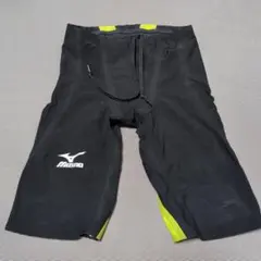Mizuno 競泳用水着 M ブラック/イエロー　gx sonic st　布帛