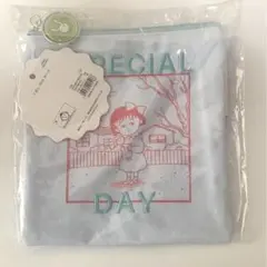 3coins ちびまる子ちゃん　ポーチ　リボン70周年　スリコ　スリーコインズ