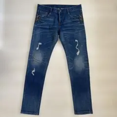 ダメージ デニム ジーパン