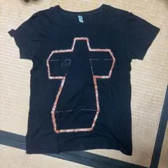 Justice クロスロゴ Tシャツ ブラック