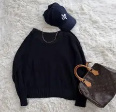 美品　Spick &Span 2way プルオーバー ネイビー