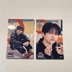 straykids fcくじ 2枚セット ステッカー チャンビン ②