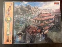 NARUTO THE LAST 쿠지 クリアポスター 木ノ葉隠れの里