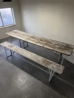 金属製作業台 アンティーク 足場 - メルカリ