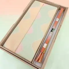 帯揚げ　帯締めセット♡パステル　高麗組　正絹　#83