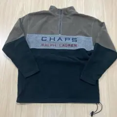 CHAPS Ralph Lauren ジップアップ フリース トレーナー　古着