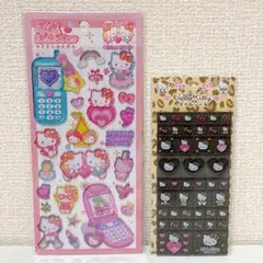 【正規品】サンリオ　ハローキティ　平成はっぴーフォン　タイルシール　2枚セット
