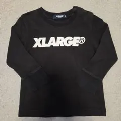 XLARGE 長袖カットソー ブラック90cm