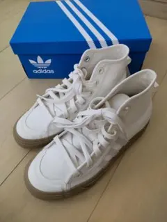 24.5cm」Adidas アディダス Nizza ニッツァ HI シューズ - メルカリ