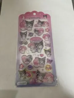 ドロップジュエリーシール　マイメロ　クロミ