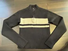 ハーフジップハイネックセーター　Lサイズ