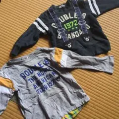 MIKIHOUSE　DOUBLE.B 90　長袖トレーナー 100　ロンT