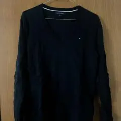 【未使用品】TOMMY HILFIGER Vネックニット