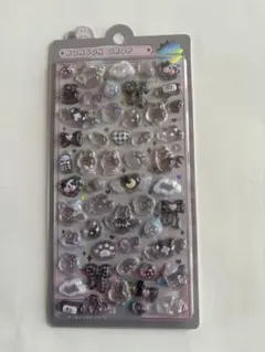 オリジナルボンボンドロップシール　しろくろボンボン　正規品