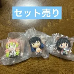 鬼滅の刃一番くじ〜姉の仇〜 F賞 ちょこのっこフィギュア 蜜璃&伊之助&義勇