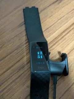 Fitbit charge3 スマートウォッチ 本体 充電ケーブル付き
