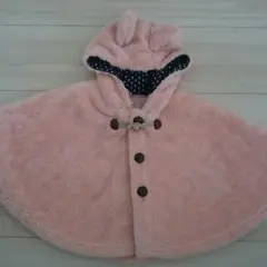 ベビー キッズ    うさ耳 ポンチョ