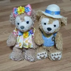 ダッフィー　シェリーメイ　Sサイズ　ぬいぐるみセット