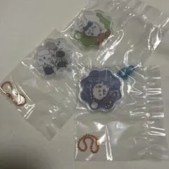 きゃらシャカチャームグミ　ハチワレ　シーサー　あのこ