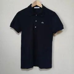 【レディース】LACOSTE ブラック ポロシャツ サイズ36のサムネイル
