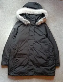 完売品 Lサイズ 3WAY ユニクロ ハイブリッドダウンコート 軽量 ブラック