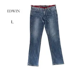 【EDWIN JERSEYS】ジャージーズ デニムパンツ ER007L Lサイズ