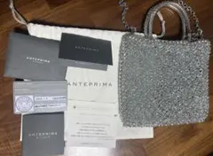 ANTEPRIMA ミニアトゥーラシルバー インナーバッグ付き